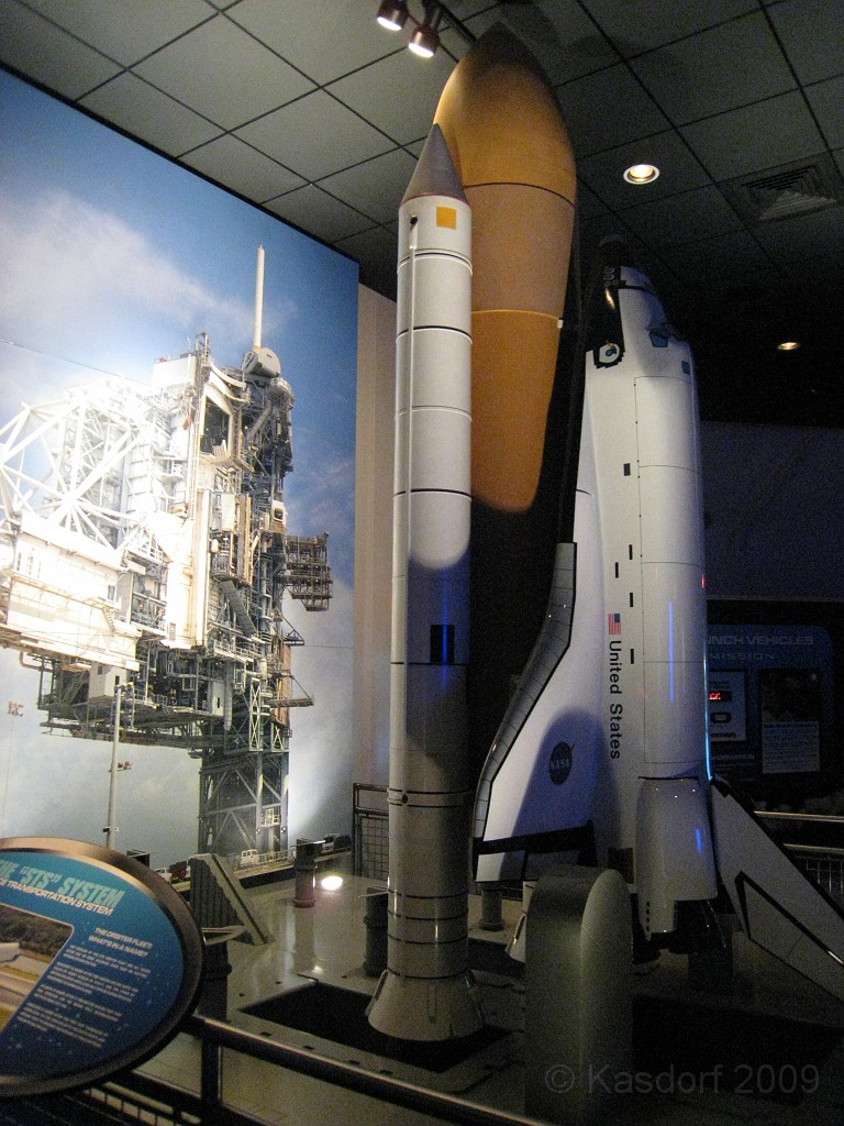 Disney 2010 D2 0990.jpg - January 9-11, 2010 Disney World Florida. Went to run the marathon. Sunday 5:40 AM start the race! Finish, go take a hot shower! Paul drove us over to Kennedy Space Center. Then buffet at Animal Kingdom for dinner!